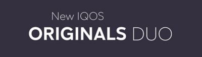 IQOS ORIGINALS DUO Kit Slate (former IQOS 3 DUO) | Shop | IQOS 
